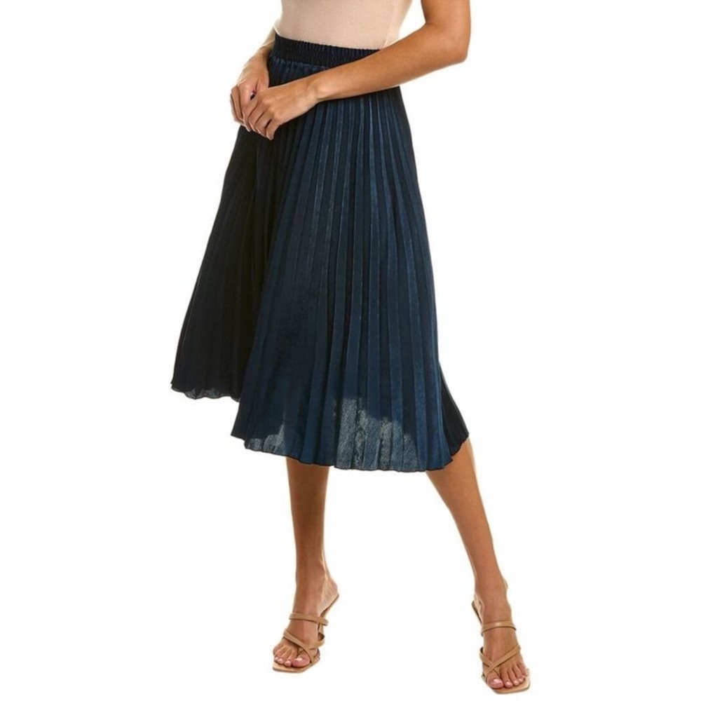 Max Studio Midi Pleated Skirt